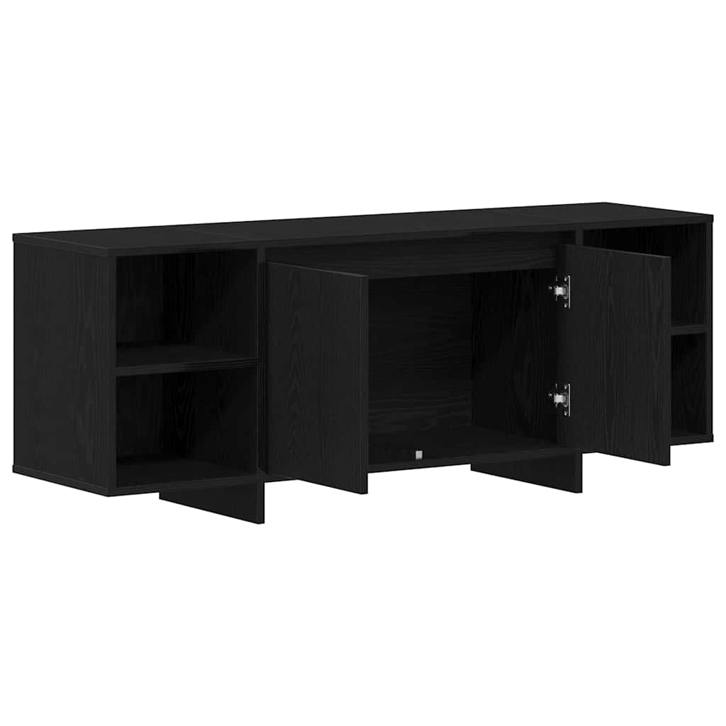 TV Stand Black 120 x 30 x 40.5 cm Engineered wood